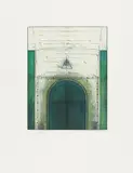 Karl Fred Dahmen, Kleine Pyramide, 1976, colour-etching on laid paper; unframed