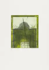 Karl Fred Dahmen, Untitled, 1971-1975, colour-etching with Aquatinta on laid paper; unframed