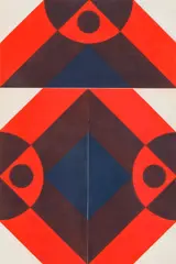 Ludwig Merwart, Untitled, 1970, iron etching on laid paper; framed