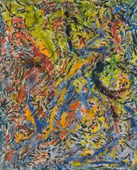 Andrew Molles, Untitled, 1960, oil on canvas; framed