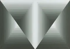 Andrew Molles, Untitled, 1970, acrylic on canvas; framed