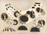 Zoran Mušič, Untitled, lithograph on laid paper; unframed