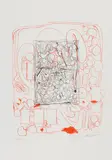 Hermann Nitsch, Untitled, coloured etching on laid paper; unframed
