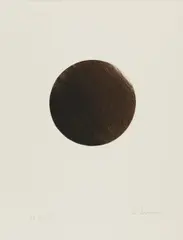 Planet by Arnulf Rainer, 1987-92, dry point on paper; unframed, sold Jun 2026