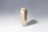 Anton Raidel, vessel, 1978, ceramics made of red-brown shard, glazed in black