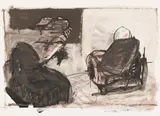 Alois Riedl, Untitled, 1977/78, mixed media on paper; unframed