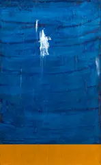 Hubert Scheibl, Manganese C, 1993/94, oil on canvas; unframed