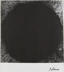 Richard Serra, Out of round X, 1999/2008, lithograph and screen print on paper; framed