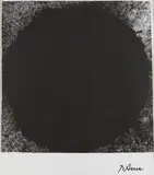 Richard Serra, Out of round X, 1999/2008, lithograph and screen print on paper; framed