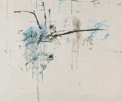 Hans Staudacher, Untitled, 1964, mixed media on canvas; framed