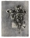 Hans Staudacher, Untitled, print on laid paper; unframed
