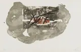 Antoni Tàpies, Coups de Brosse, etching with aquatinta on laid paper; framed