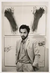 Peter Baum, Arnulf Rainer, 1973, photograph on baryta paper; unframed