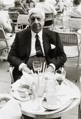 Peter Baum, Giorgio de Chirico, 1972, photograph on baryta paper; unframed
