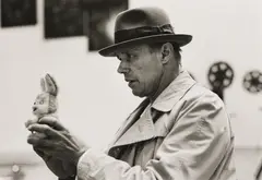 Peter Baum, Joseph Beuys, 1980, photograph on baryta paper; unframed