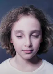 Gottfried Helnwein, The Child Dreams, 2025 - 2026, oil, acrylic on canvas; framed