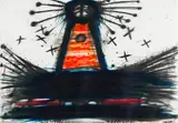 Arnulf Rainer, Stund, Seenot, 1968, mixed media on ultraphan; framed