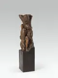 Alfred Hrdlicka, Baumstudie - Kaiserallee II, 1981, bronze
