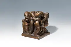 Alfred Hrdlicka, Bal de Victimes (aus dem Zyklus "Die Große Französische Revolution"), 1989, bronze