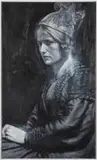 Tomak, Goldhaube (from the series "Trachtenbilder"), 2003, oil on canvas; framed