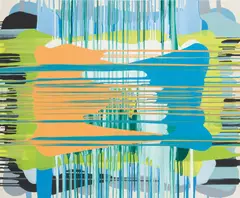 Thomas Reinhold, Bild, 2016, oil on canvas; framed