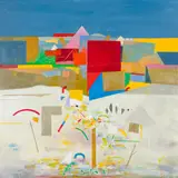 Karl Korab, Rotes Dach