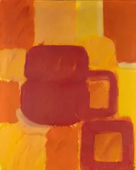 Josef Mikl, Untitled, 1957, oil on canvas; unframed