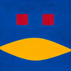 Gerwald Rockenschaub, Untitled, 1984, oil on canvas; unframed