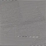 Esther Stocker, Untitled, 2018, acrylic on cotton; framed