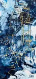 Voka, Untitled (Riesenrad, Vienna), acrylic on canvas; unframed