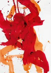 Franz Grabmayr, Tanzblatt, 2000-2012, India ink on paper; unframed