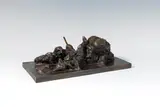 Alfred Hrdlicka, Bauernkrieg - Das Pferd, 1992, bronze