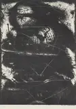 Arnulf Rainer, Der böse Herzog (Jakobinergeneral), 1966, offset lithography; framed