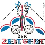 Kiki Kogelnik, Zeitgeist, 1992, silkscreen print, plexiglass, wristwatch; unframed