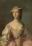 Sophie Marie Margarete von Löw, née von Diede zum Fürstenstein (1730-1807) by Johann Heinrich Tischbein der Ältere, 1748, oil on panel; framed, sold Jun 2026
