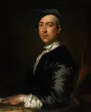Jonathan Richardson, Portrait of an Architect, oil on canvas; framed