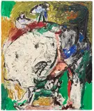 Asger Jorn, Ohne Titel, Ca. 1957, Oil on canvas
