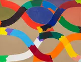Piero Dorazio, Iosa III, 1968, Oil on canvas