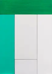 Imi Knoebel, Portrait K2 (Lola), 1995/1998, Acrylic on panel