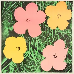 Andy Warhol, Flowers, 1964, Offset lithograph in colors, on wove paper, with full margins,