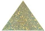 Keith Haring, Pyramid, 1989, Aluminium, eloxiert