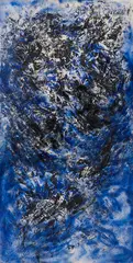 Fred Thieler, Wandbild im Kurhaus Wannsee, 1962, Mixed media on canvas