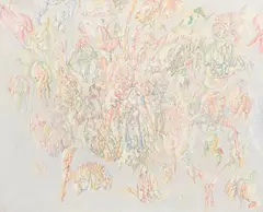 Miodrag Djuric, Untitled, 1965, Oil on canvas
