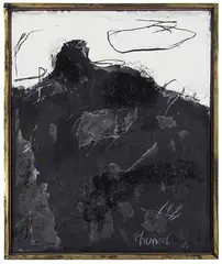 Emil Schumacher, Necho, 1981, Mixed media
