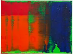 Gerhard Richter, Grün-Blau-Rot, 1993, Oil on canvas