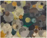 Ernst Wilhelm Nay, Smaragd in Grau, 1956, Oil on canvas