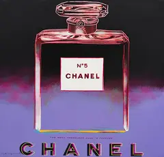 Andy Warhol, Chanel, 1985, Silkscreen in colors
