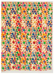 Konrad Fischer, Ohne Titel, 1966, Casein tempera on canvas