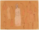 Pablo Picasso, Études de personnages