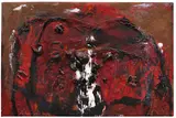 Emil Schumacher, Zargala, 1976, Acrylic and asphalt on canvas